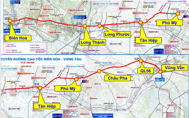 Gần 20.000 tỷ đồng làm cao tốc nối Đồng Nai và Bà Rịa - Vũng Tàu