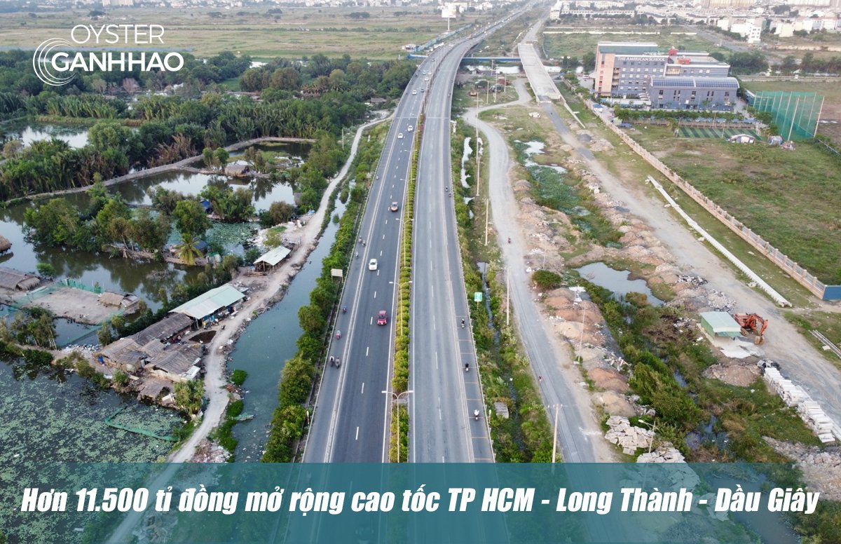 Hơn 11.500 tỉ đồng mở rộng cao tốc TP HCM - Long Thành - Dầu Giây