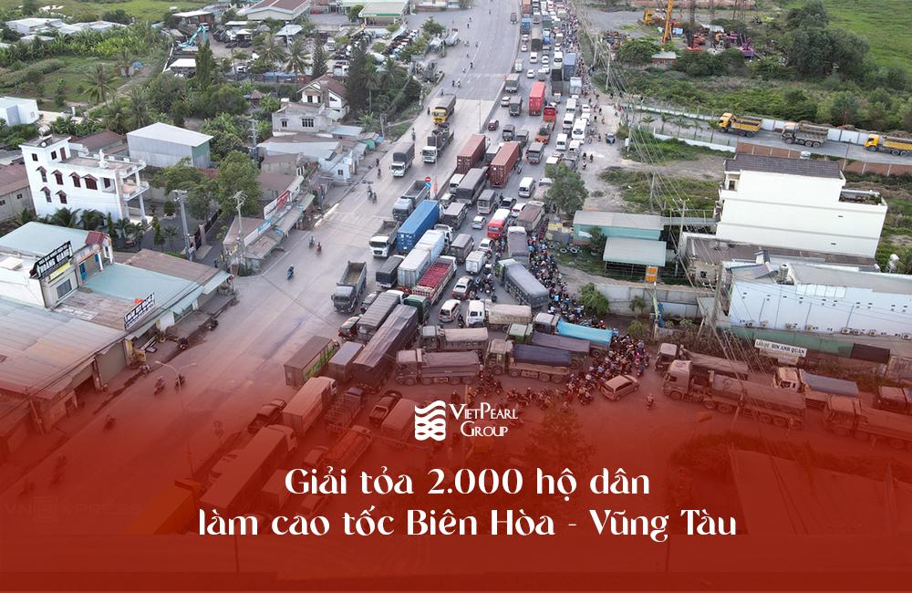 Giải tỏa 2.000 hộ dân làm cao tốc Biên Hòa - Vũng Tàu