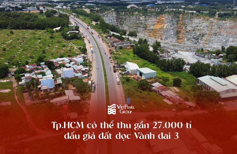 Tp.HCM có thể thu gần 27.000 tỉ đấu giá đất dọc Vành đai 3