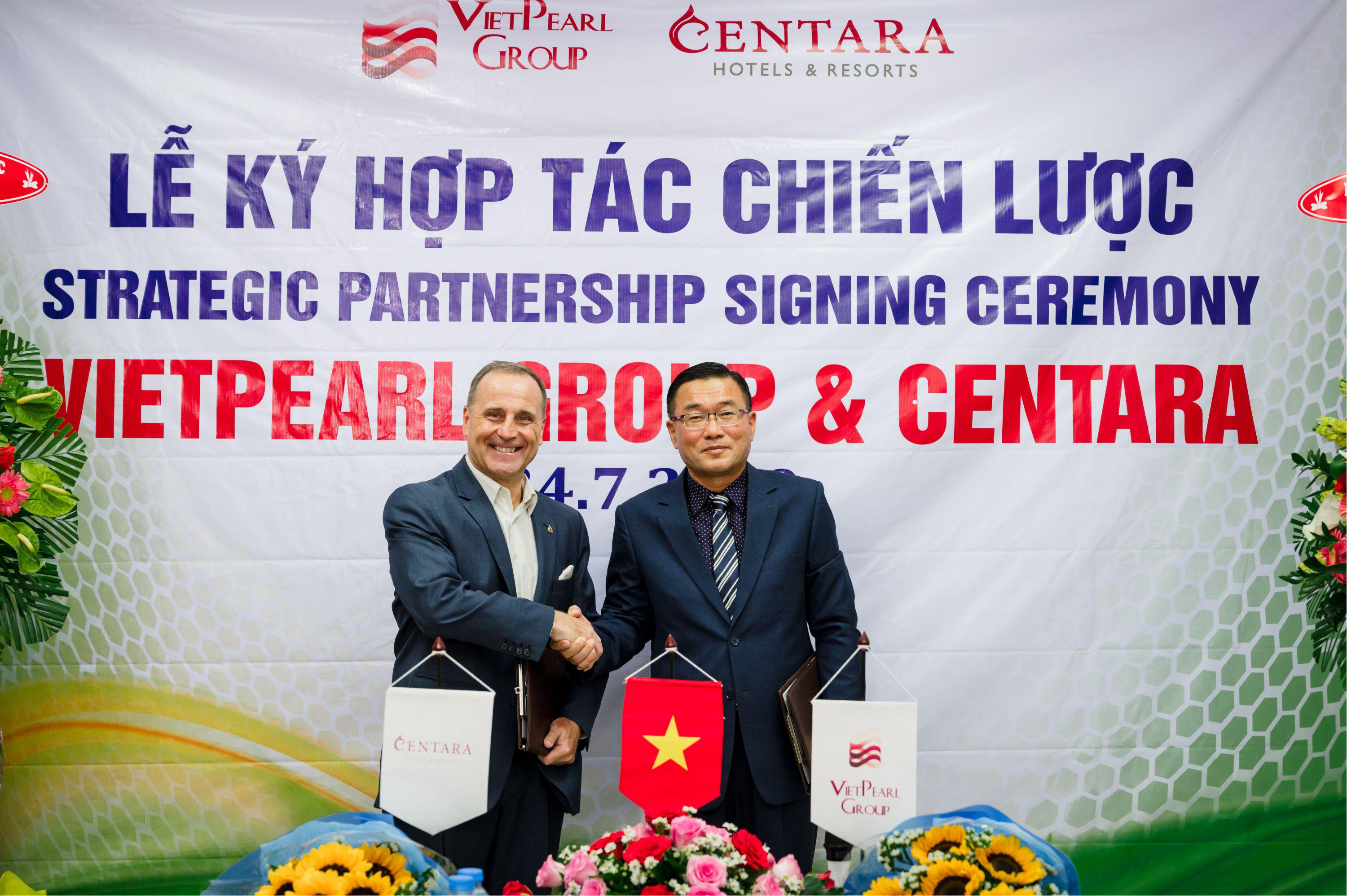 Tập đoàn Vietpearl ký kết hợp tác chiến lược với các đối tác Centara
